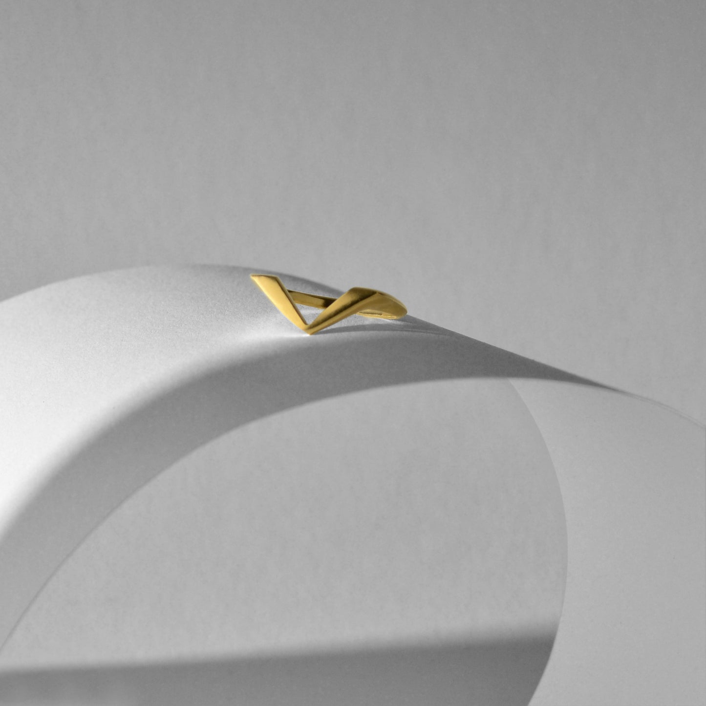 Our Viceroy Ring is inspired by the small little Viceroy butterfly that is often mistaken for a Monarch butterfly. Available in a size 7. Made from 18Kt Fairmined yellow gold.
