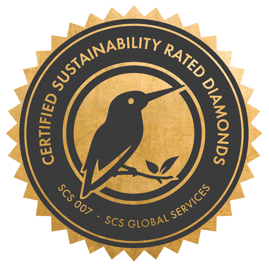 Logo for the SCS-007 certified Lab Grown Diamonds