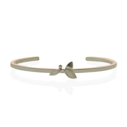 Flora Cuff Bracelet in sterling silver