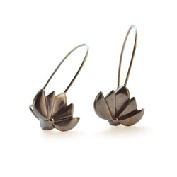 LOTUS HOOP EARRINGS
