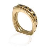 Fluidity Ring in 14kt Fairmined Yellow Gold